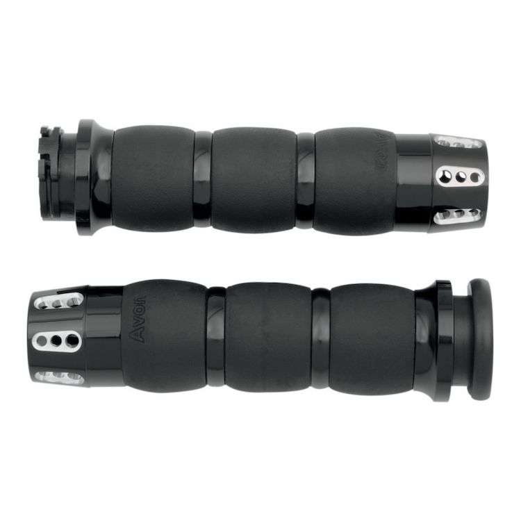 Avon Velvet Air Cushion Gatlin Grips For Harley