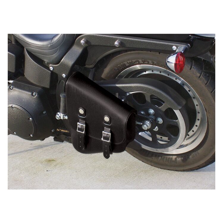 Leatherworks 318 Left Side Swingarm Bag For Harley Softail 2018-2022