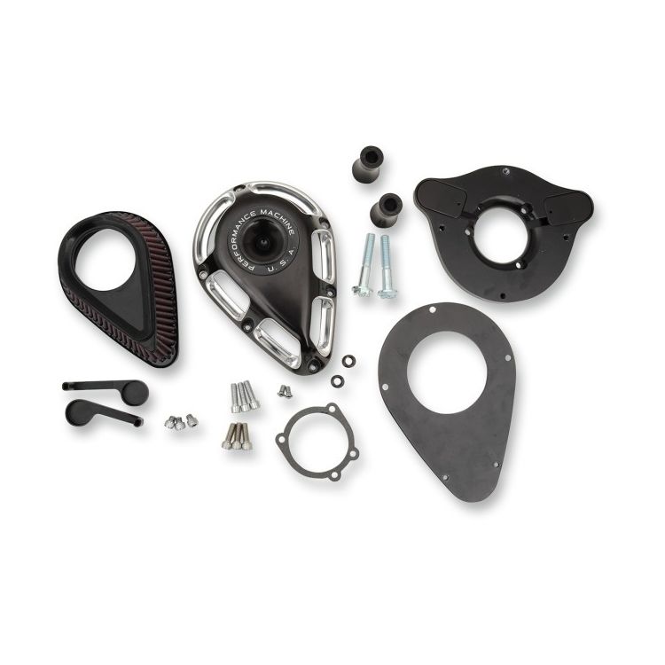 Performance Machine Jet Air Cleaner Intake For Harley - Image 2
