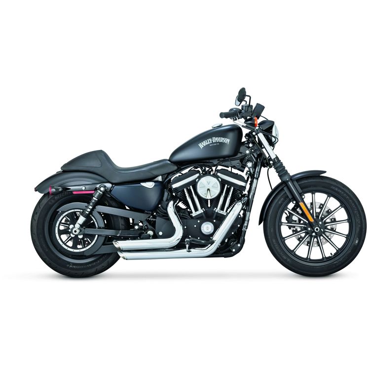 Vance & Hines Shortshots Staggered Exhaust For Harley - Image 2